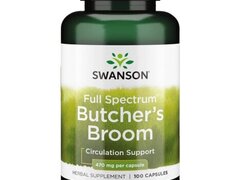 Swanson Butcher's Broom - Matura macelarului 470mg 100 Capsule